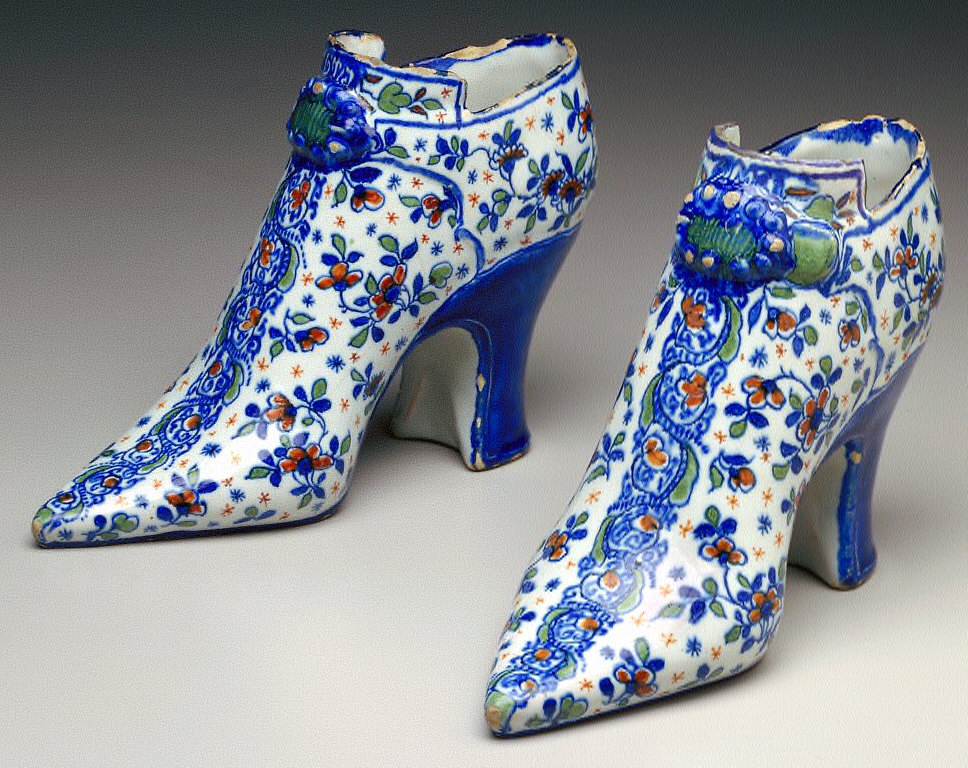 Pair of Delft Shoes