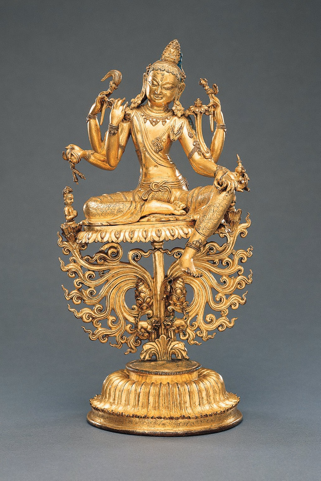 Bodhisattva Avalokiteshvara in the Form of Amoghapasha Lokeshvara