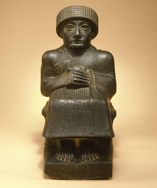 Seated statue of Gudea