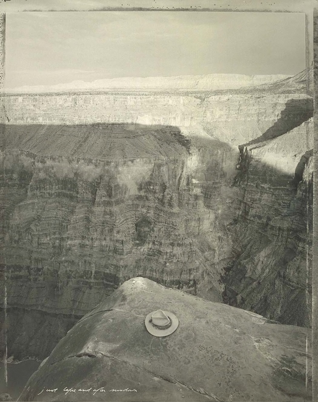 Around Toroweap Point, just before and after sundown, beginning and ending with views used by J.K.Hillers, over 100 years ago, Grand Canyon