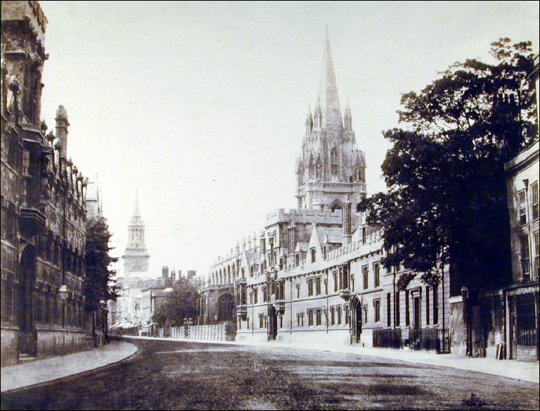 View of High Street, Oxford