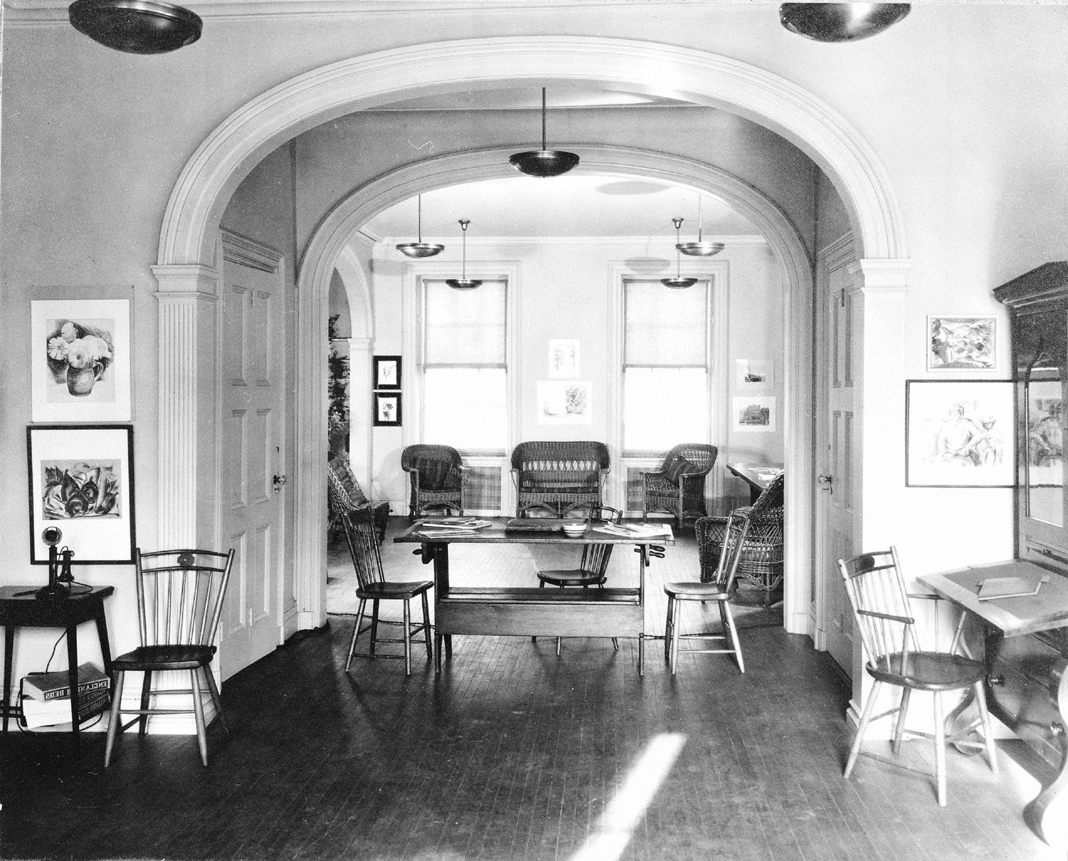 Office Interior, Whitney Studio Club, 10 West 8 Street