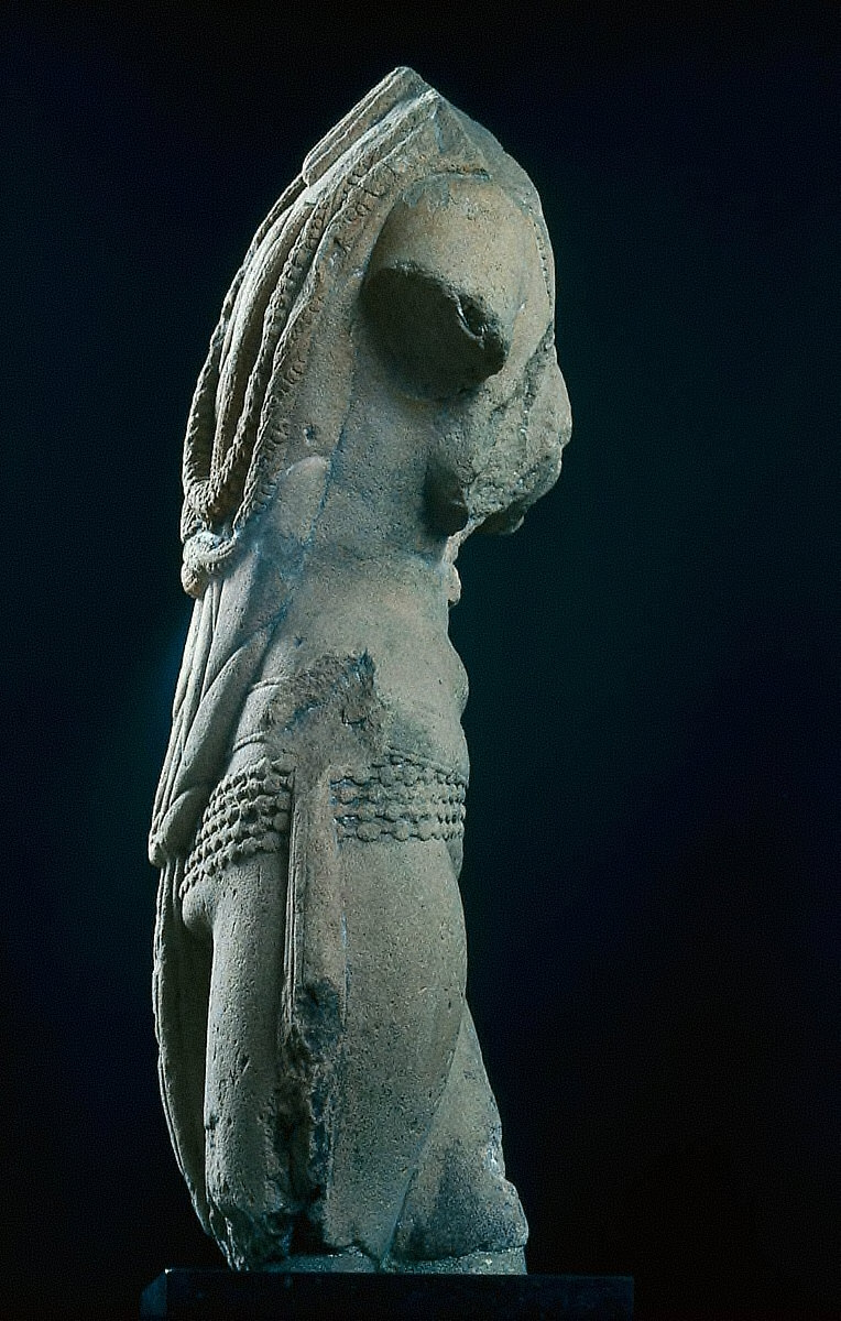 Torso of a fertility goddess (yakshi), from the Great Stupa at Sanchi