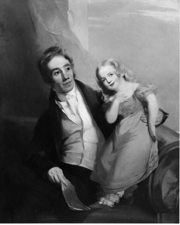 Victor René Value and His Daughter Charlotte