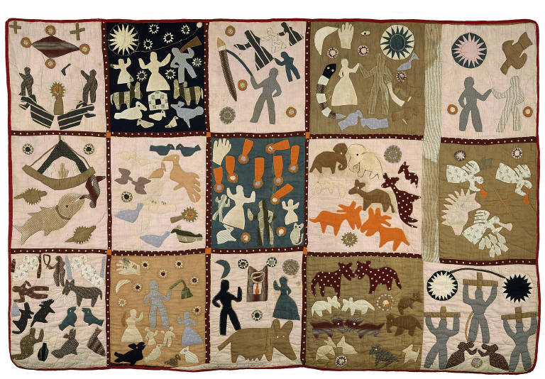 Pictorial quilt