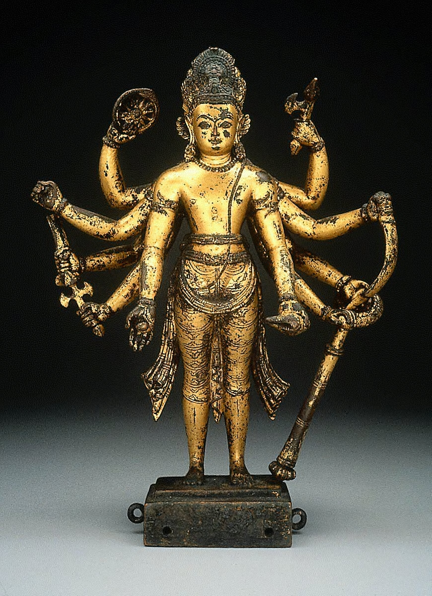 Vishnu in His Universal Form (Vishvaruapa Vishnu)