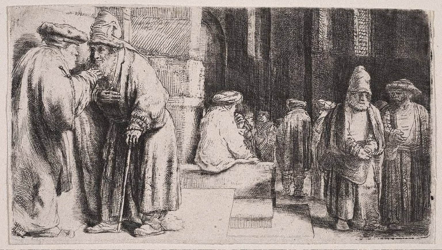 Jews in the the Synagogue