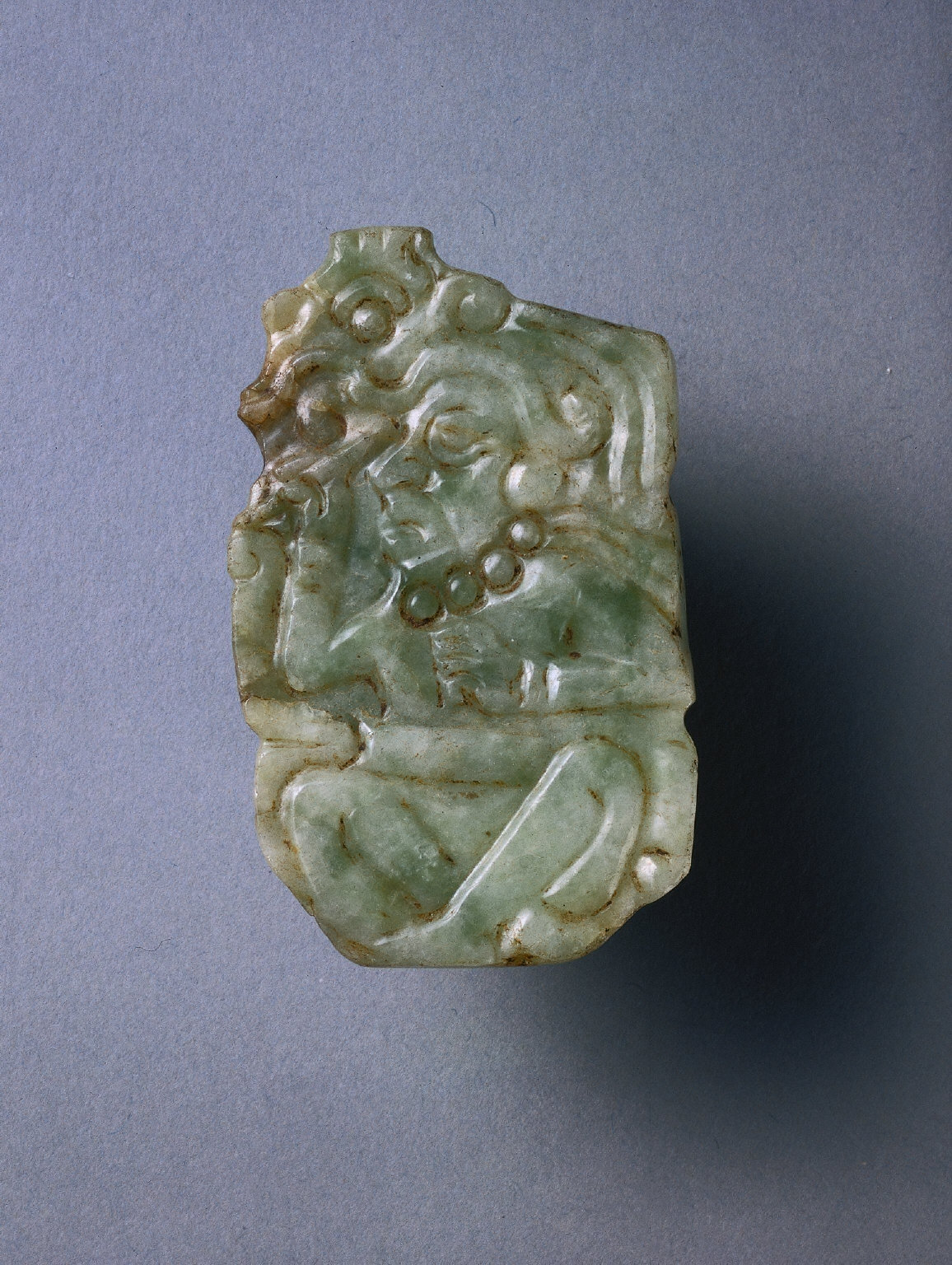 Pendant with Scribe Figure