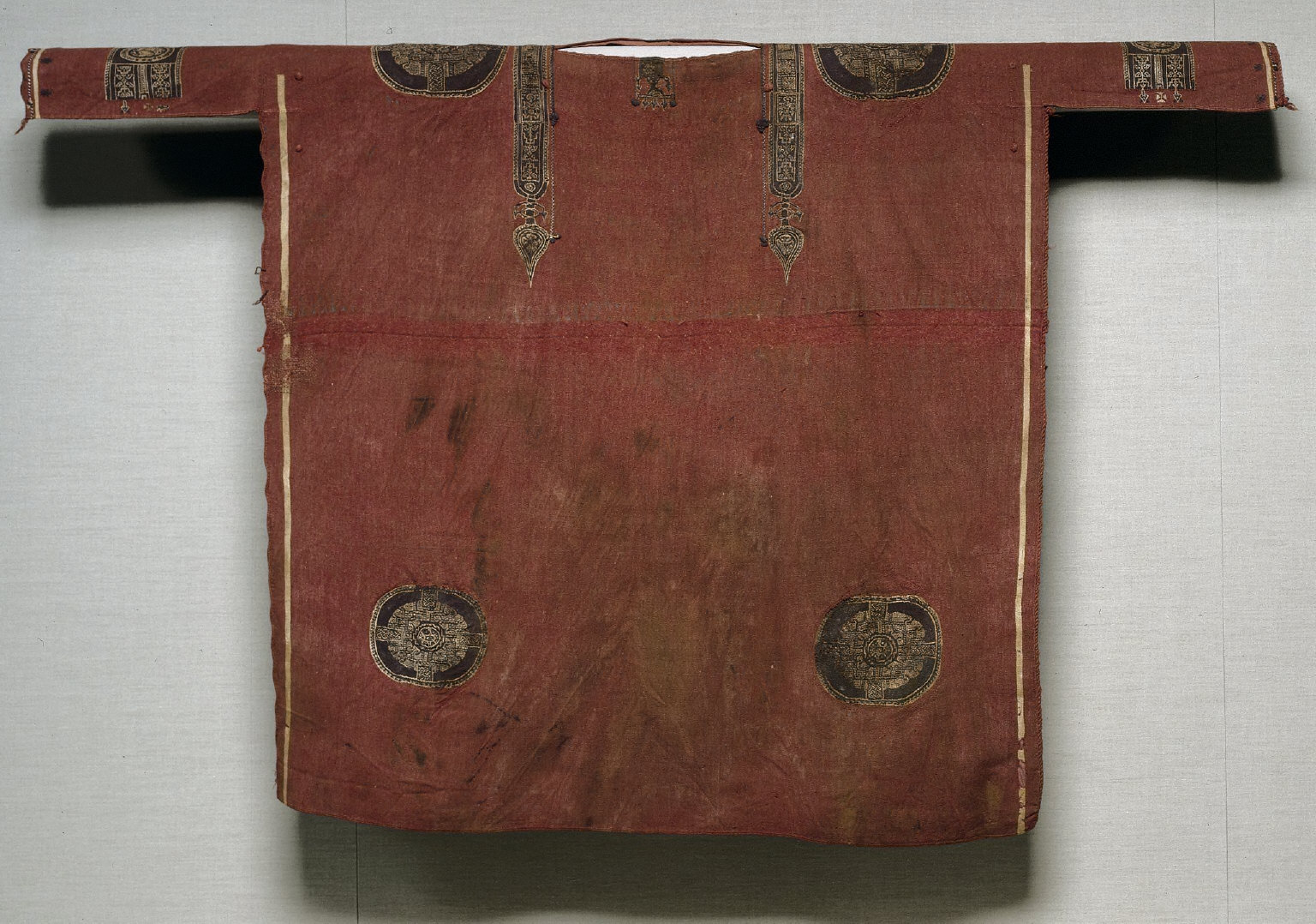 Tunic with Decorated Bands and Roundels