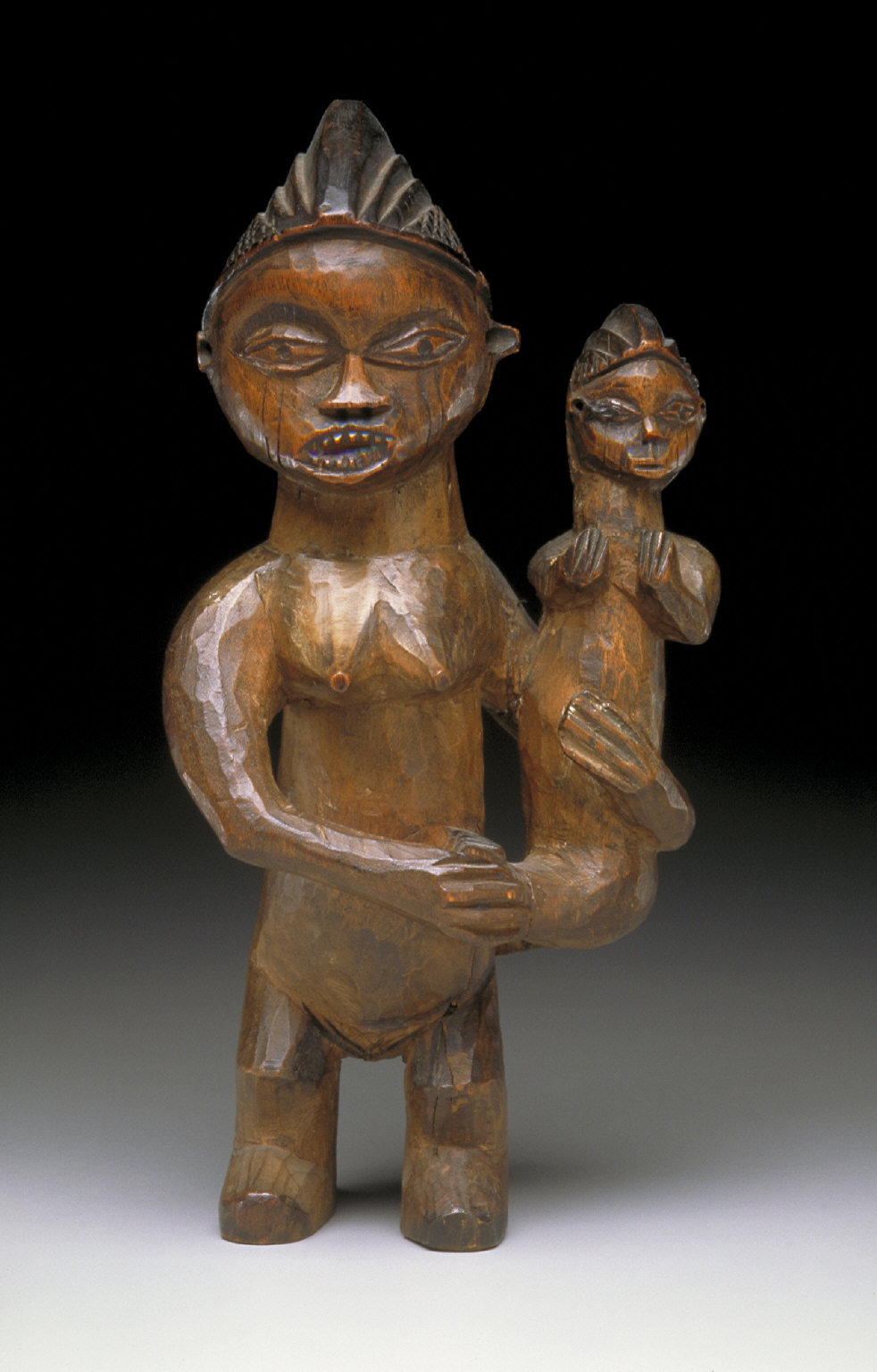 Standing Female Figure with Child