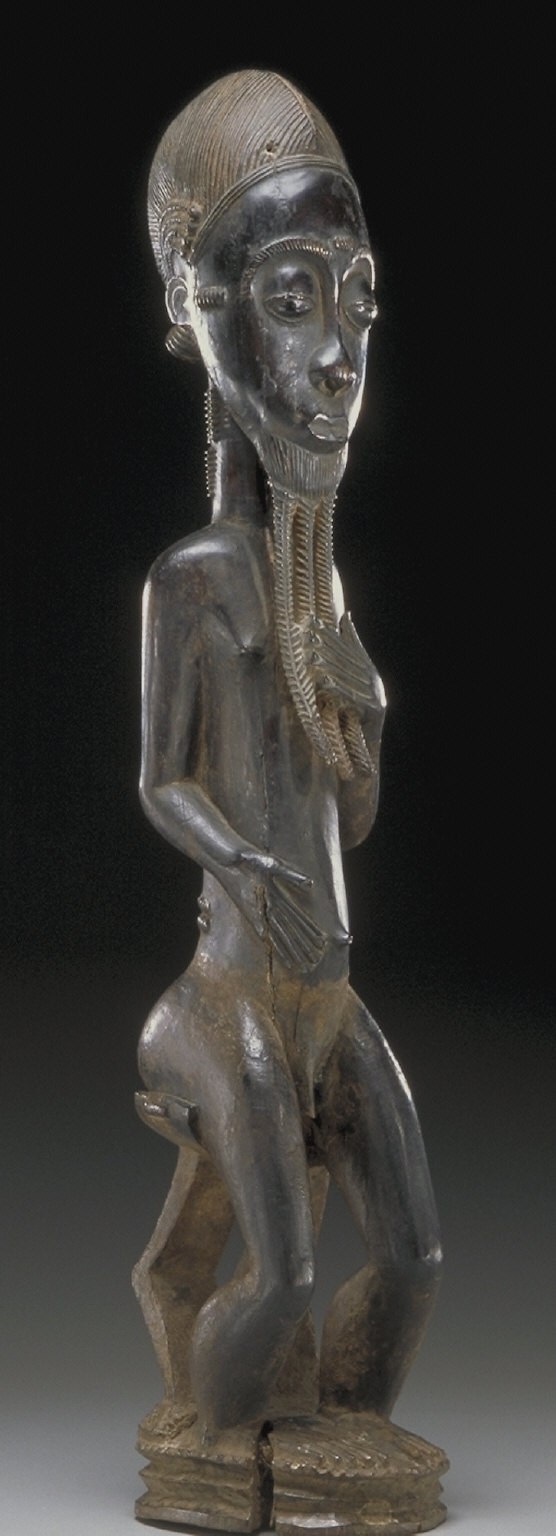 Baule Seated Male Figure