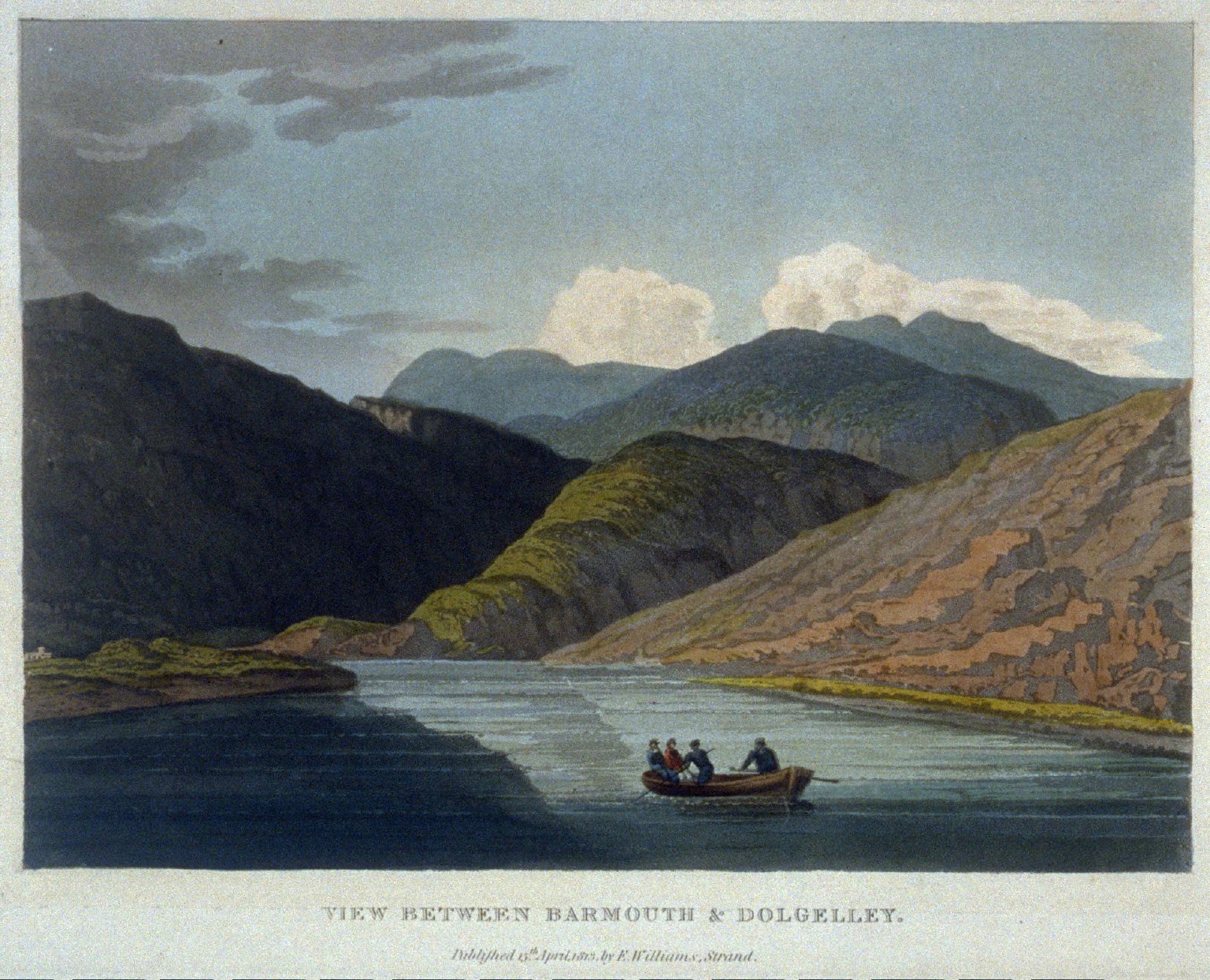 View between Bartmouth and Dolgelley