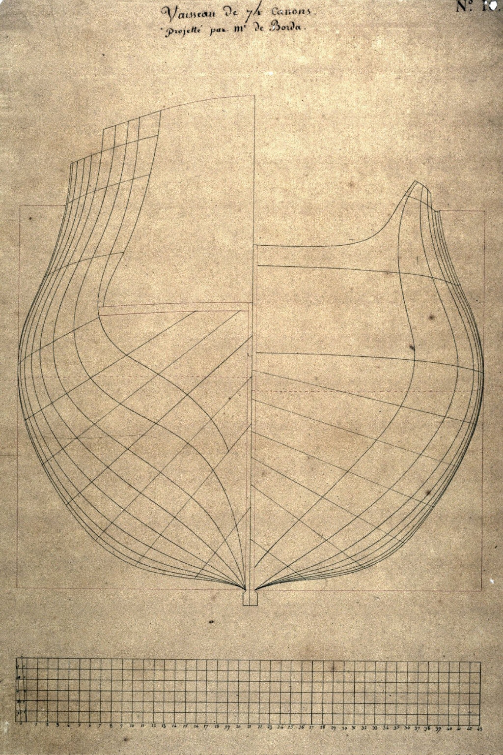 Cross Section of a Ship