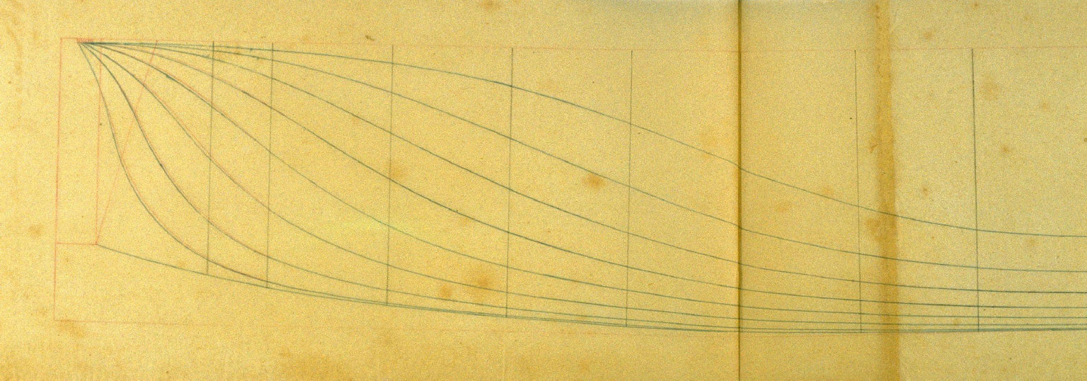 Longitudinal Section of a Ship