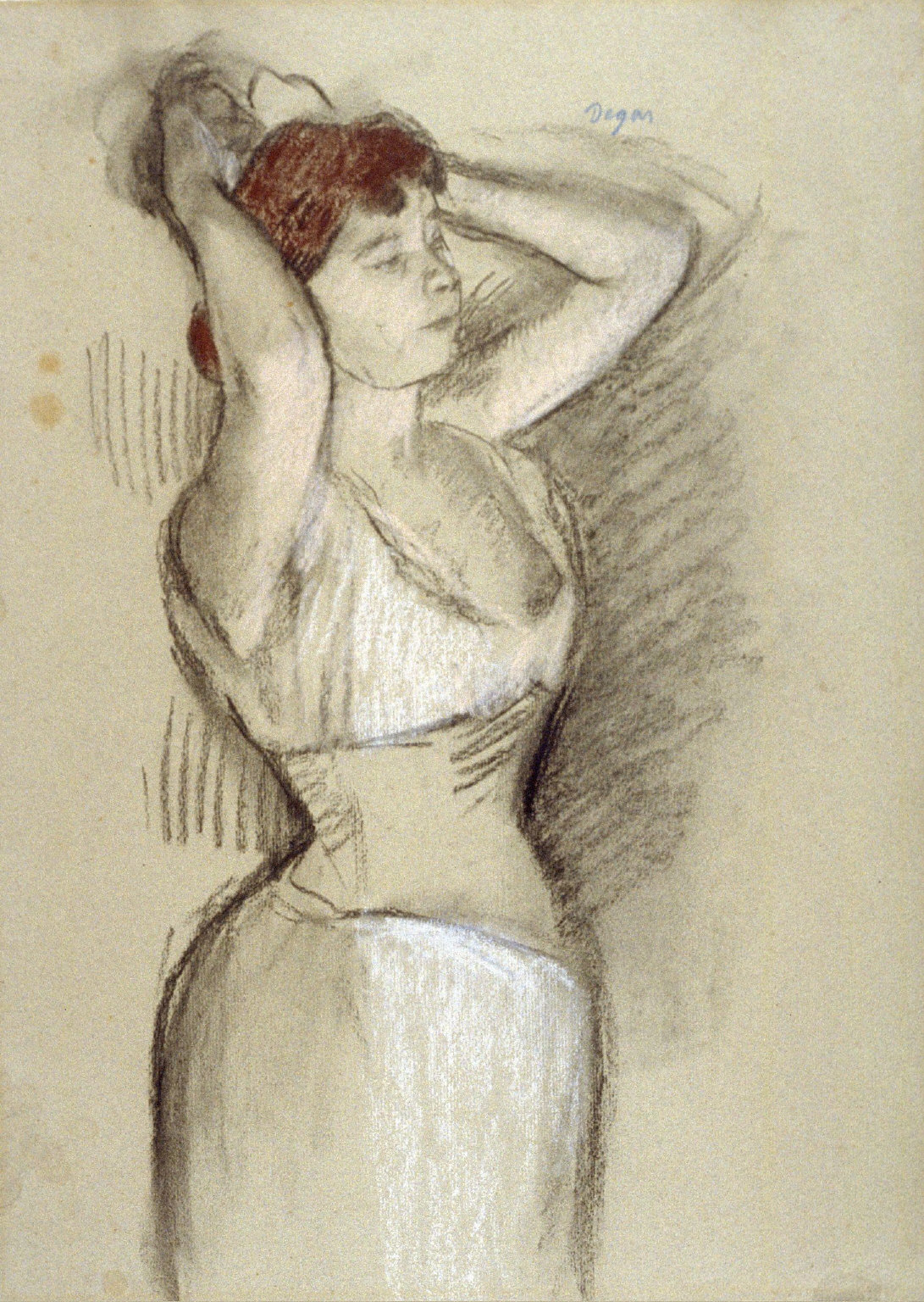 Woman Dressing (La coiffure)