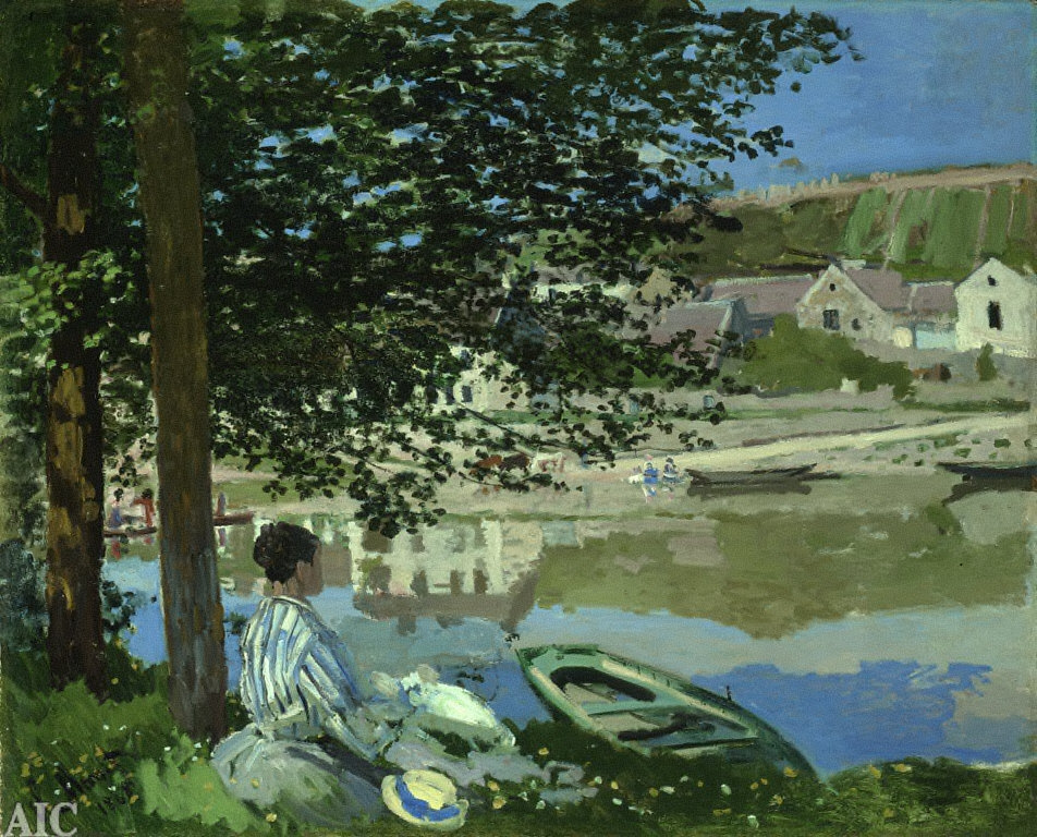 On the Bank of the Seine, Bennecourt