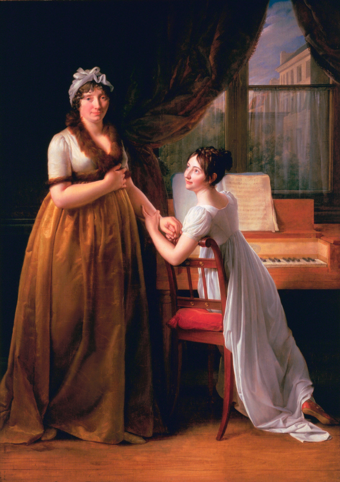 Comtesse de Morel-Vinde and her Daughter (or The Music Lesson)