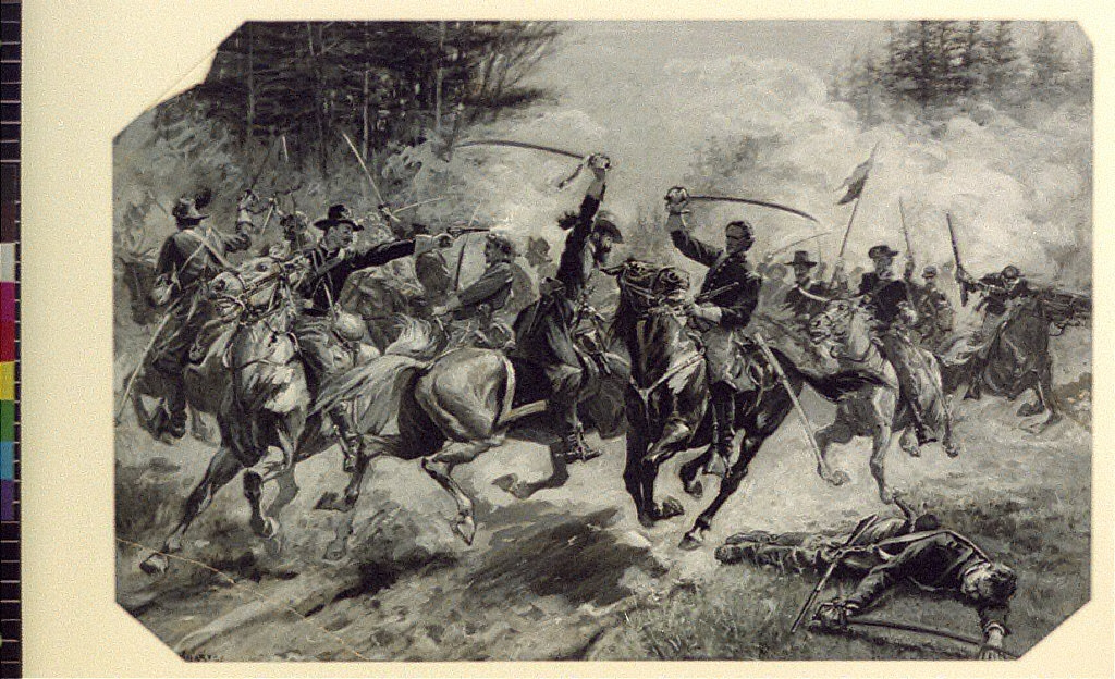 The Second United States Cavalry at Beverly Ford